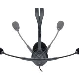 HEADSET STEREO H111/GREY 981-000593 LOGITECH