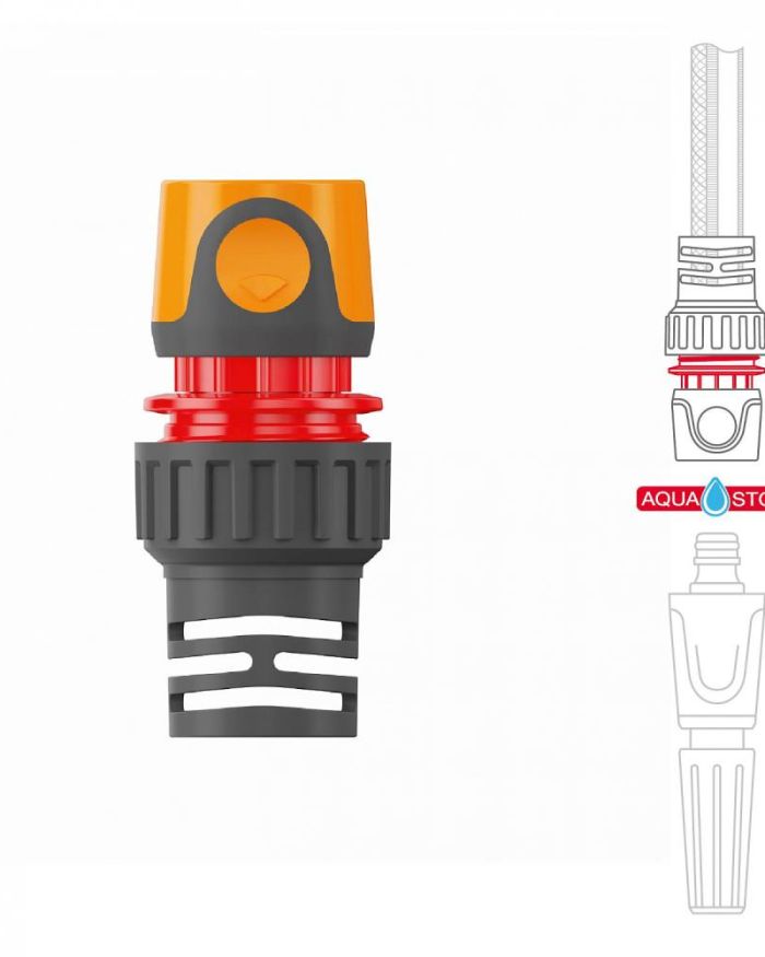 HOSE ACC CONNECTOR AQUASTOP/3/4″ DWC 2519 DAEWOO