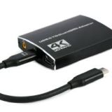 I/O ADAPTER USB-C TO HDMI/DUAL A-CM-HDMIF2-01 GEMBIRD