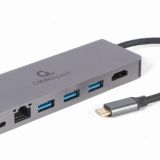 I/O ADAPTER USB-C TO HDMI/USB3/5IN1 A-CM-COMBO5-05 GEMBIRD