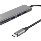 I/O HUB USB-C 3PORT HALYX/24191 TRUST