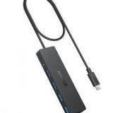 I/O HUB USB-C 4-IN-1 5GBPS/BLACK A8309G11 ANKER