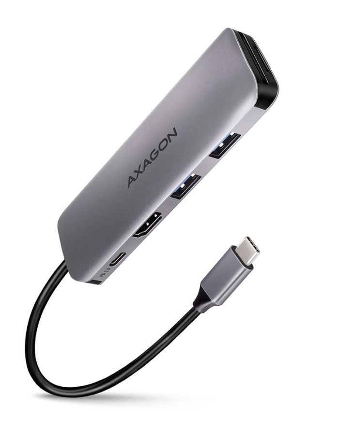 I/O HUB USB-C 5IN1/0.13M HMC-5G22 AXAGON