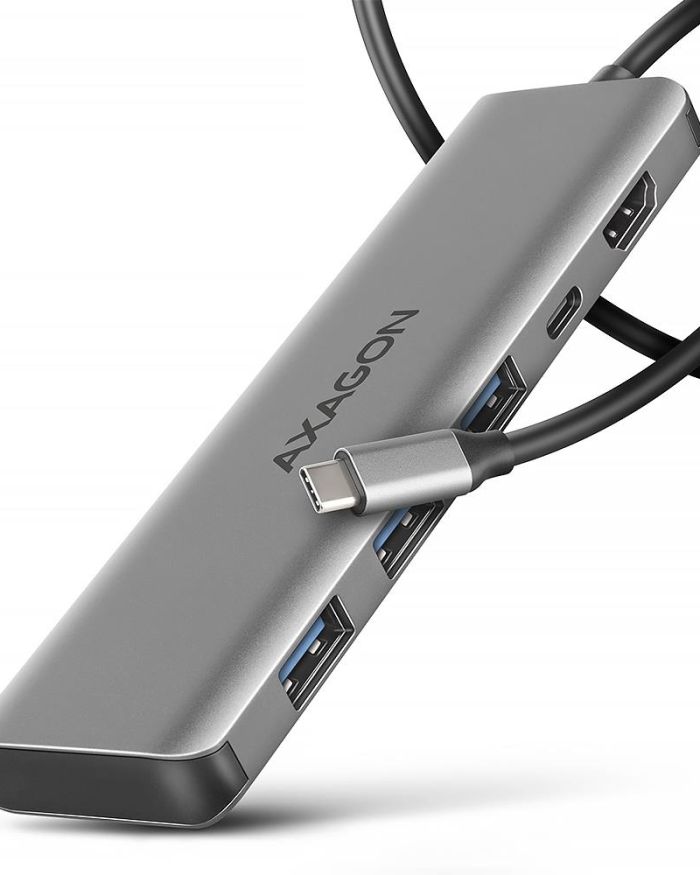 I/O HUB USB-C 5IN1/1M HMC-5H AXAGON
