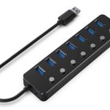 I/O HUB USB3 7PORT/UHB-U3P7P-01 GEMBIRD