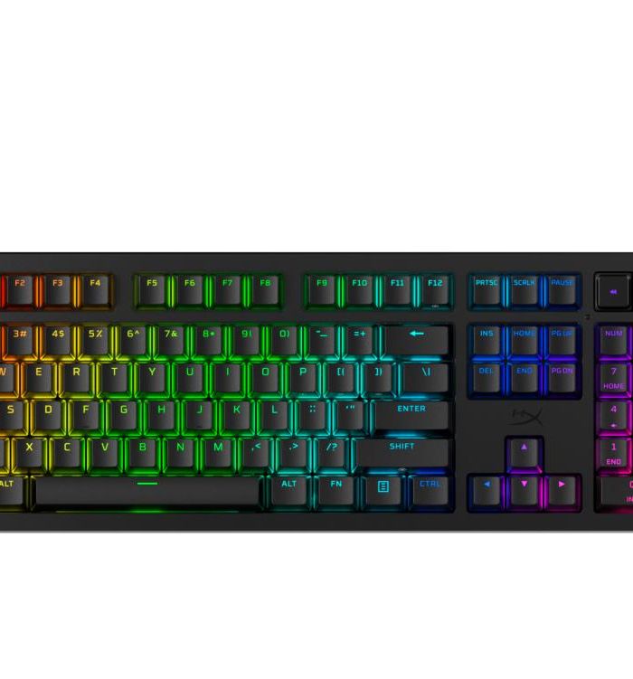 KEYBOARD ALLOY RISE BLACK/7G7A3AA#ABA HYPERX