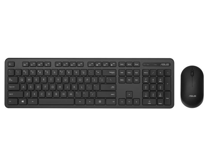 KEYBOARD +MOUSE WRL OPT. CW100/BLACK 90XB0700-BKM1D0 ASUS