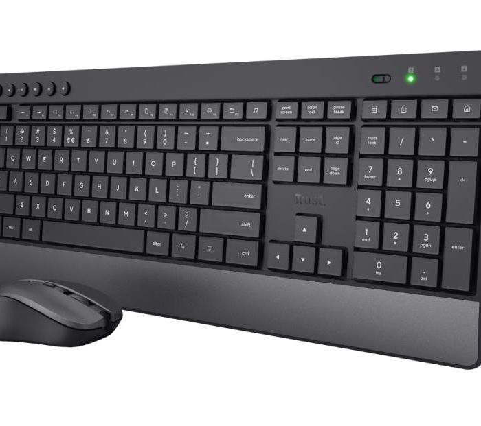 KEYBOARD +MOUSE WRL OPT. EN/TREZO 24529 TRUST