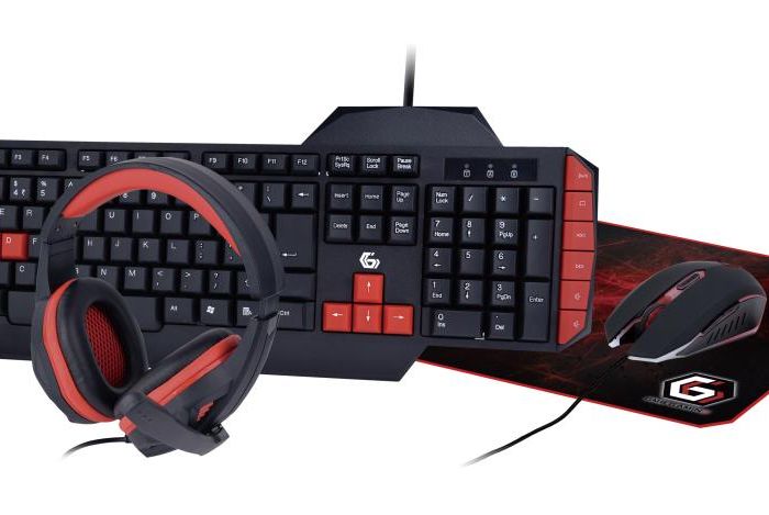 KEYBOARD USB GAMING KIT ENG/ULTIMATE GGS-UMG4-02 GEMBIRD