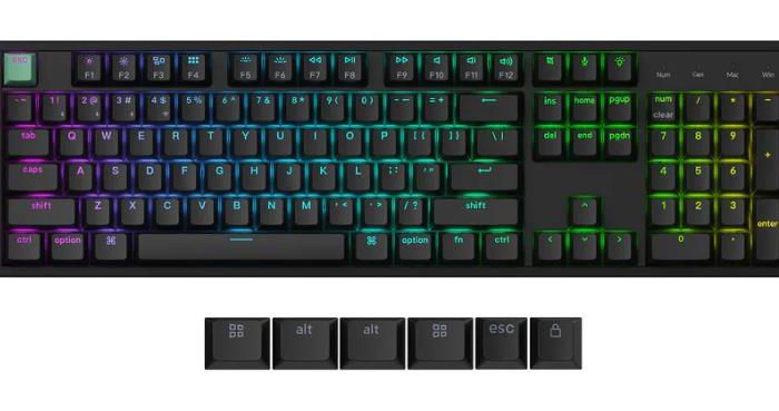 KEYBOARD WRL K10 HE/BLACK K10H-J1 KEYCHRON