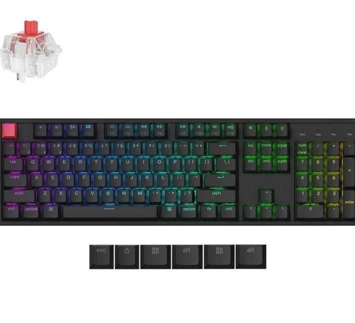 KEYBOARD WRL K10 RGB/BLACK K10X-H1 KEYCHRON