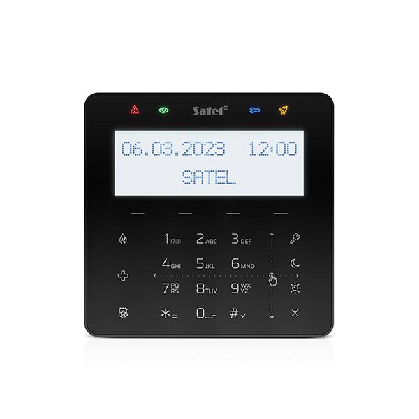 KEYPAD LCD SENSORIC/INTEGRA INT-KSG2R-B SATEL