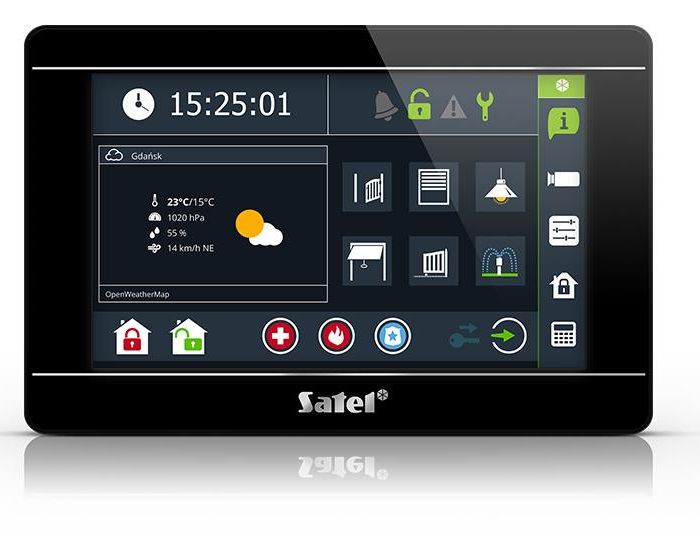 KEYPAD TOUCHSCREEN INTEGRA/INT-TSI-B SATEL