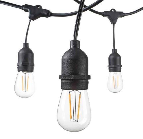 LAMP LED GARLAND GARDEN STRING/E27 15M 03-631 VISIONAL