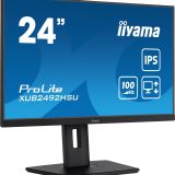 LCD Monitor|IIYAMA|XUB2492HSU-B6|24"|Panel IPS|1920x1080|16:9|Matte|0.4 ms|Speakers|Swivel|Pivot|Height adjustable|Tilt|Colour Black|XUB2492HSU-B6