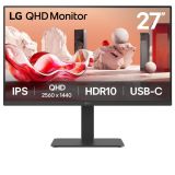 LCD Monitor|LG|27BA65QB-B|27"|Panel IPS|2560x1440|16:9|100Hz|Matte|5 ms|Speakers|Swivel|Pivot|Height adjustable|Tilt|Colour Black|27BA65QB-B