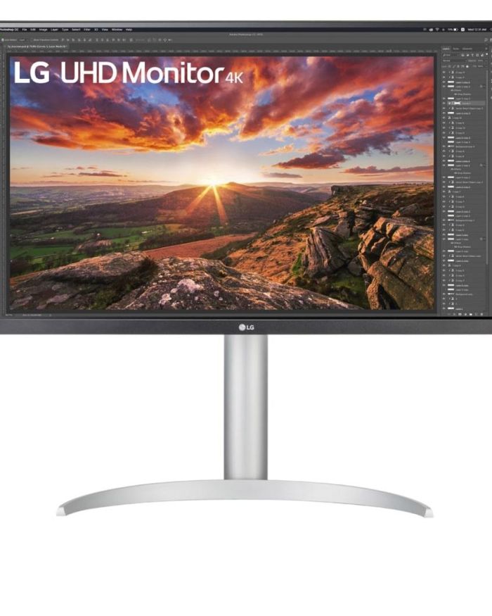 LCD Monitor|LG|27UP85NP-W|27″|4K|Panel IPS|3840×2160|16:9|5 ms|Speakers|Swivel|Height adjustable|Tilt|Colour White|27UP85NP-W
