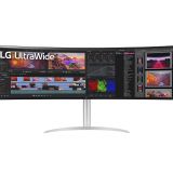 LCD Monitor|LG|49WQ95C-W|49"|Curved|Panel IPS|5120x1440|32:9|Matte|5 ms|Speakers|Swivel|Height adjustable|Tilt|49WQ95C-W