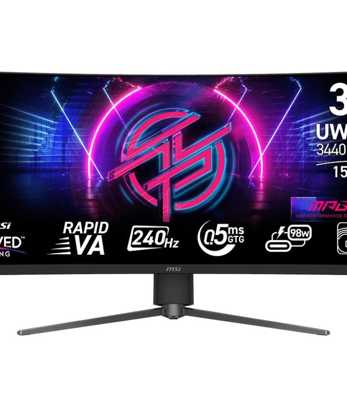 LCD Monitor|MSI|34 “|3440 x 1440 pixels|Native aspect ratio 21:9|LCD|MPG346CQRFX24