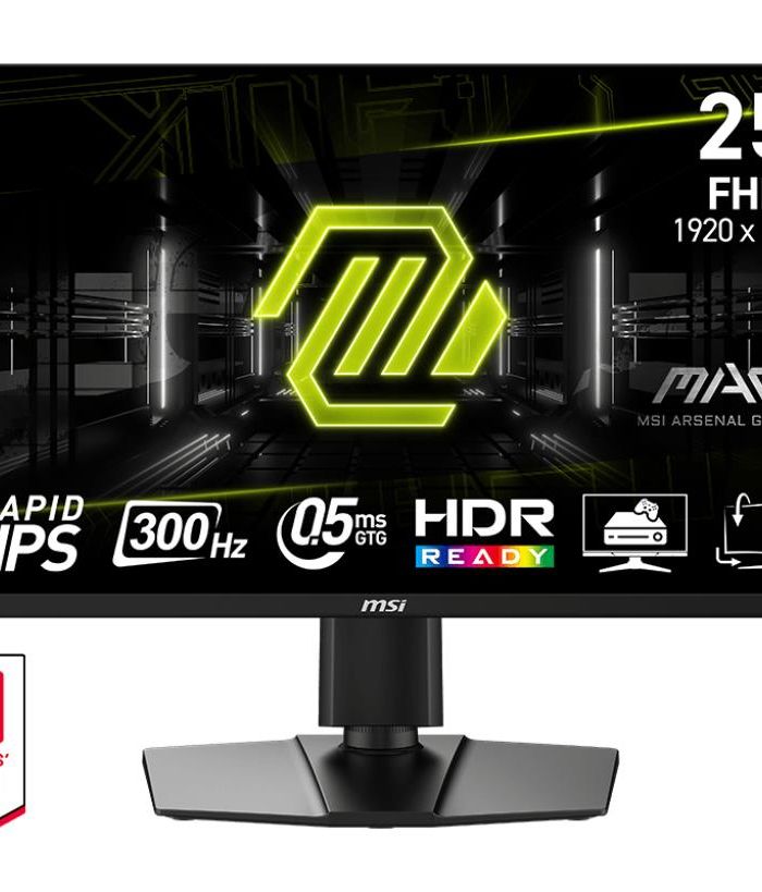 LCD Monitor|MSI|MAG 255PXF|24.5″|Gaming|Matte|Panel IPS|1920×1080|16:9|300Hz|0.5 ms|Speakers|Colour Black|MAG255PXF
