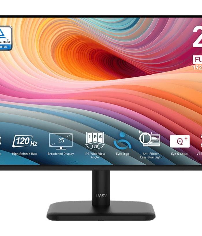 LCD Monitor|MSI|PRO MP251L|24.5″|Business|Panel IPS|1920×1080|16:9|120 Hz|1 ms|Colour Black|PROMP251LE2