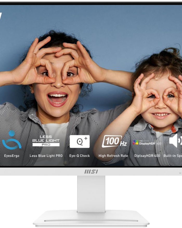LCD Monitor|MSI|PRO MP273QW E2|27″|Business|Matte|2560×1440|16:9|100Hz|1 ms|Speakers|Colour White|PROMP273QWE2