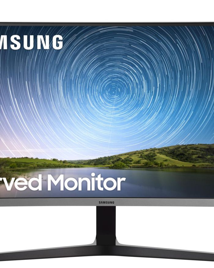 LCD Monitor|SAMSUNG|26.9″|Curved|Panel VA|1920×1080|16:9|60Hz|4 ms|Tilt|Colour Grey|LC27R500FHPXEN