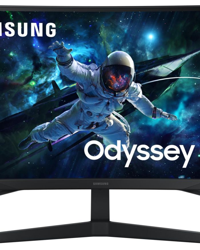 LCD Monitor|SAMSUNG|LS27CG552EUXEN|27″|Gaming/Curved|Panel VA|2560×1440|16:9|165 Hz|Matte|1 ms|Height adjustable|Colour Black|LS27CG552EUXEN