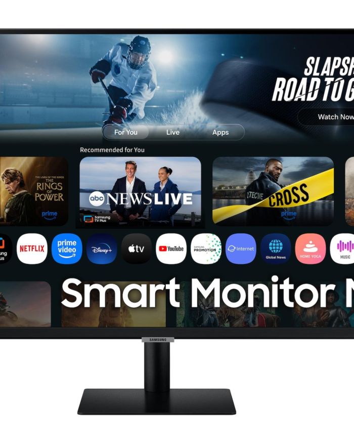 LCD Monitor|SAMSUNG|LS32FM700UUXDU|32″|Smart/4K|Panel VA|3840×2160|16:9|60 Hz|4 ms|Speakers|Colour Black|LS32FM700UUXDU