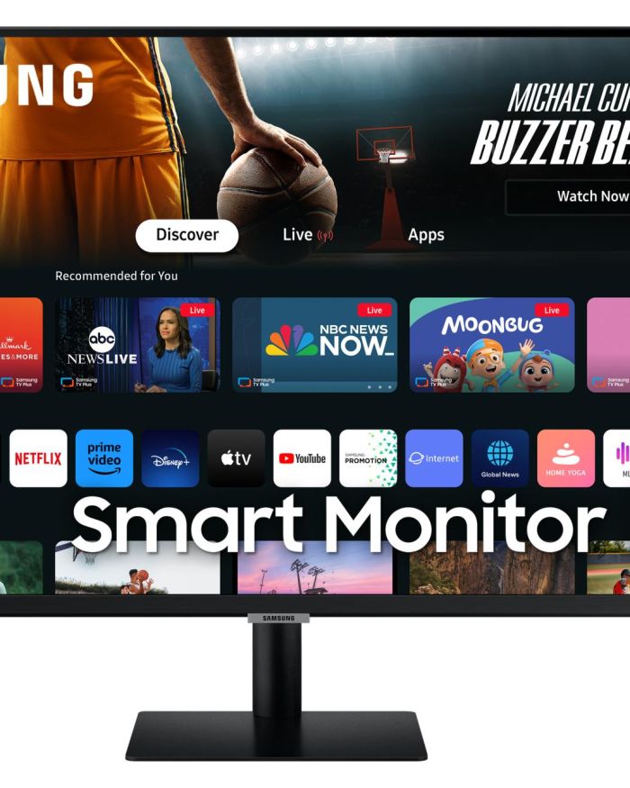 LCD Monitor|SAMSUNG|M7 M70D|32″|Smart/4K|Panel VA|3840×2160|16:9|60 Hz|4 ms|Colour Black|LS32DM702UUXDU