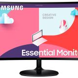 LCD Monitor|SAMSUNG|S24C364EAU|24"|Curved|Panel VA|1920x1080|16:9|75Hz|Matte|4 ms|Tilt|Colour Black|LS24C364EAUXEN