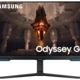 LCD Monitor|SAMSUNG|S32BG700EU|32"|Gaming/Smart/4K|Panel IPS|3840x2160|16:9|144Hz|1 ms|Speakers|Swivel|Pivot|Height adjustable|Tilt|Colour Black|LS32BG700EUXEN