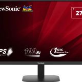 LCD Monitor|VIEWSONIC|VA2708-2K-HD|27"|4K|Panel IPS|2560x1440|100Hz|Matte|1 ms|Tilt|Colour Black|VA2708-2K-HD