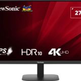 LCD Monitor|VIEWSONIC|VA2708-4K-HD|27"|Panel IPS|3840x2160|16:9|60 Hz|Matte|4 ms|Tilt|Colour Black|VA2708-4K-HD