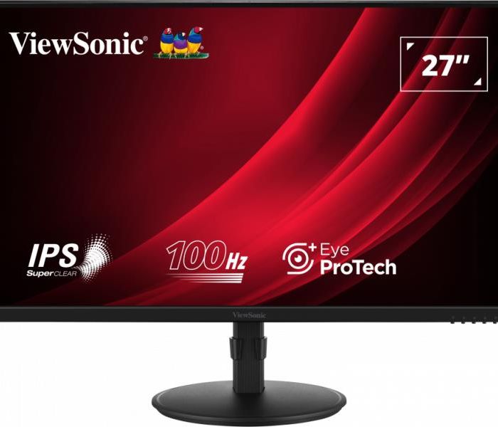 LCD Monitor|VIEWSONIC|VG2708A|27″|Business|Panel IPS|1920×1080|16:9|100 Hz|5 ms|Swivel|Pivot|Height adjustable|Tilt|Colour Black|VG2708A