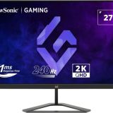 LCD Monitor|VIEWSONIC|VX2758A-2K-PRO-3|27"|Gaming|Panel IPS|2560x1440|16:9|240Hz|1 ms|Tilt|Colour Black|VX2758A-2K-PRO-3