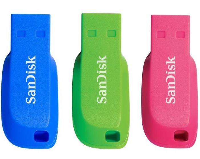 MEMORY DRIVE FLASH USB2 32GB/3PCS SDCZ50C-032G-B46T SANDISK