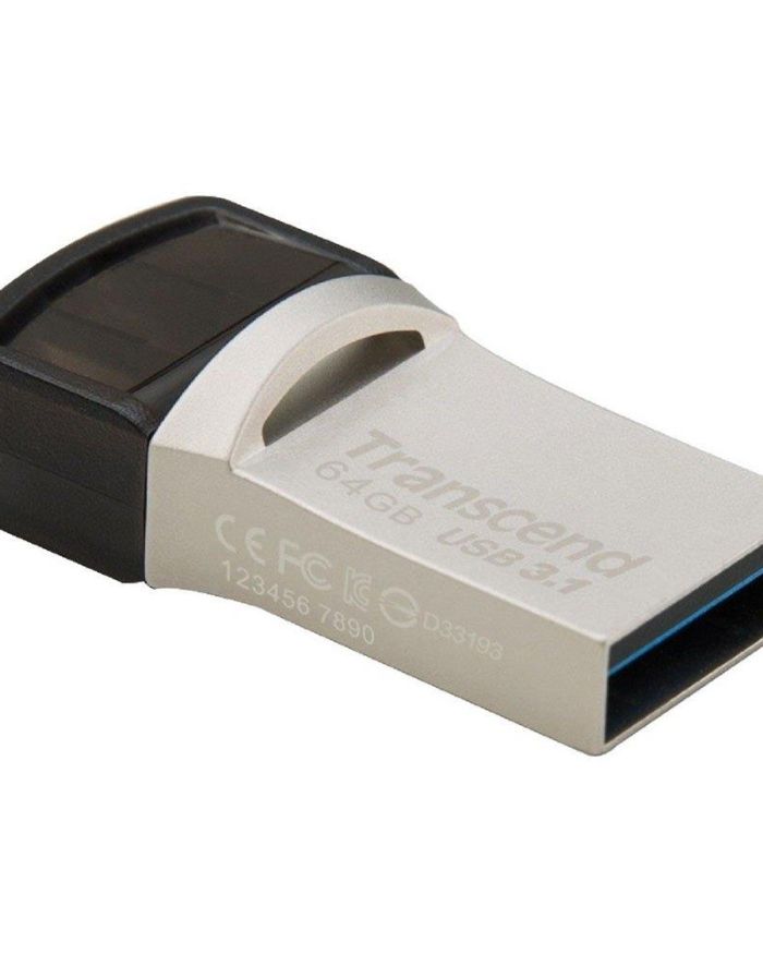 MEMORY DRIVE FLASH USB3 64GB/890 TS64GJF890S TRANSCEND