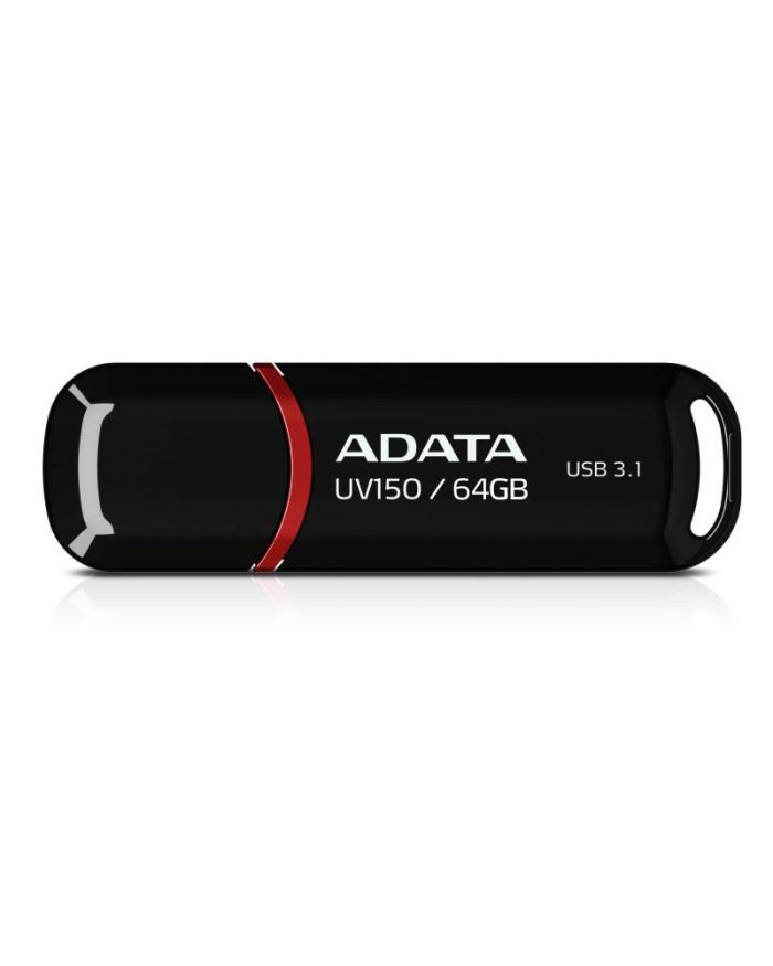 MEMORY DRIVE FLASH USB3.1 64GB/BLACK AUV150-64G-RBK ADATA