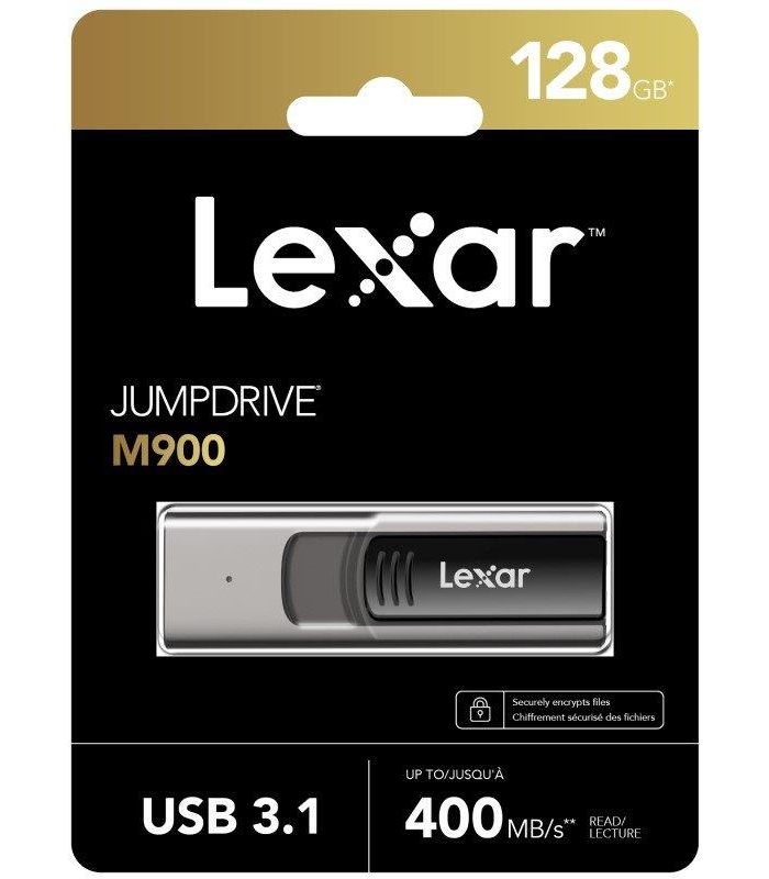 MEMORY DRIVE FLASH USB3.1/128GB LJDM900128G-BNQNG LEXAR