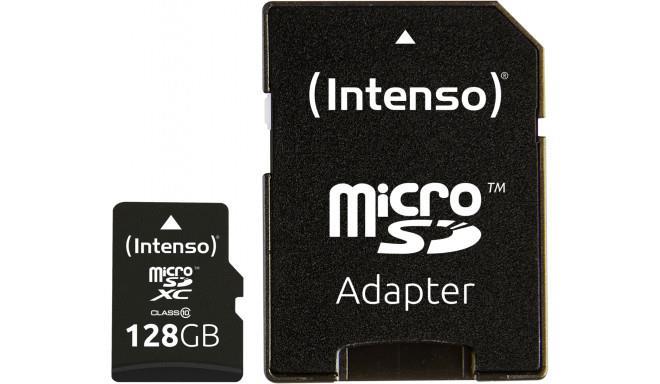 MEMORY MICRO SDXC 128GB C10/W/ADAPTER 3433491 INTENSO