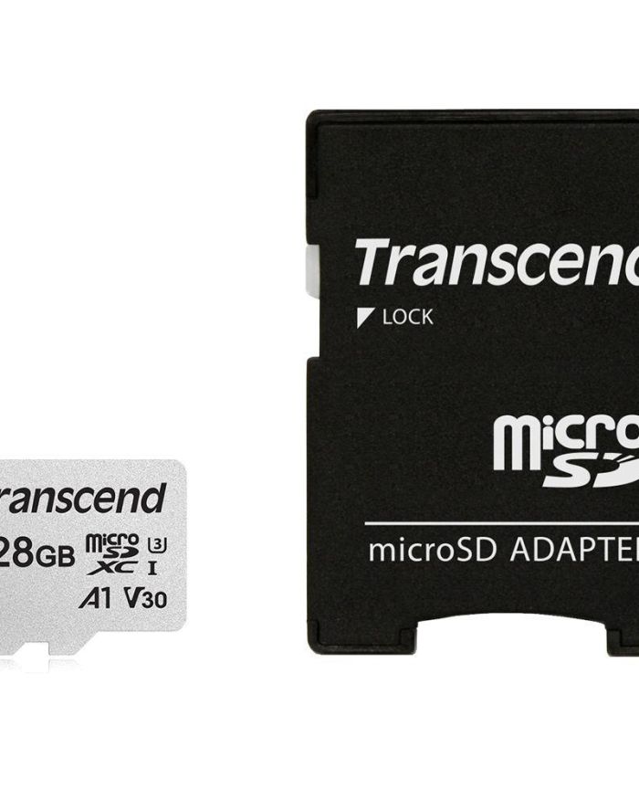 MEMORY MICRO SDXC 128GB W/ADAP/C10 TS128GUSD300S-A TRANSCEND