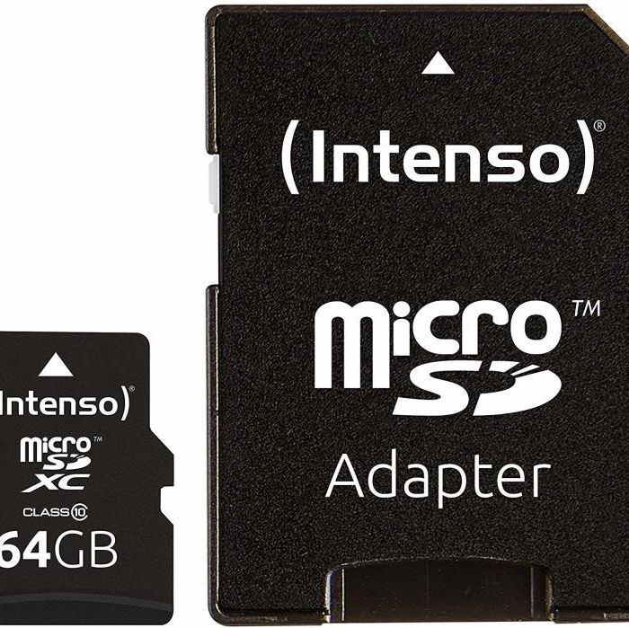 MEMORY MICRO SDXC 64GB C10/W/ADAPTER 3413490 INTENSO
