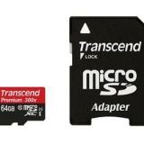 MEMORY MICRO SDXC 64GB W/ADAPT/CLASS10 TS64GUSDU1 TRANSCEND