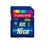 MEMORY SDHC 16GB UHS-I 300X/C10 TS16GSDU1 TRANSCEND