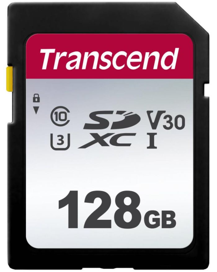 MEMORY SDXC 128GB UHS-I/TS128GSDC300S TRANSCEND
