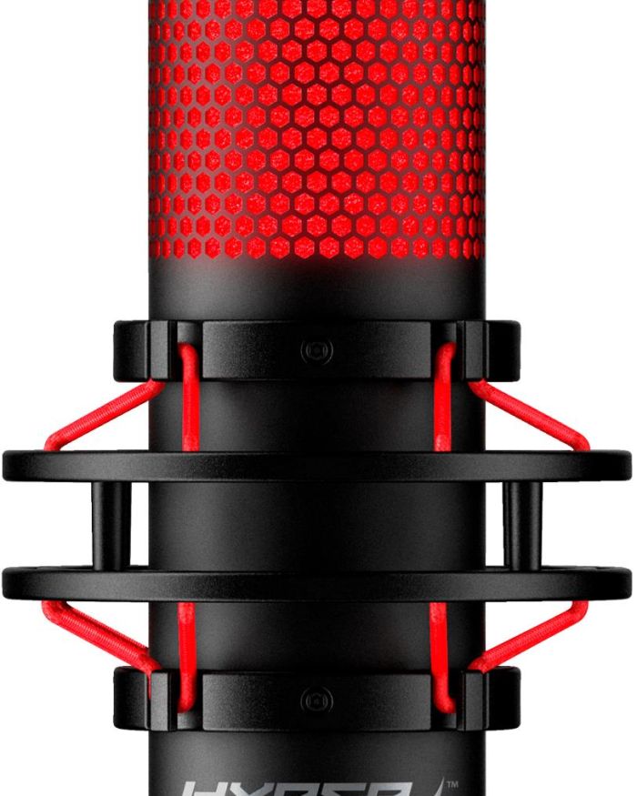 MICROPHONE QUADCAST STANDALONE/HX-MICQC-BK HYPERX