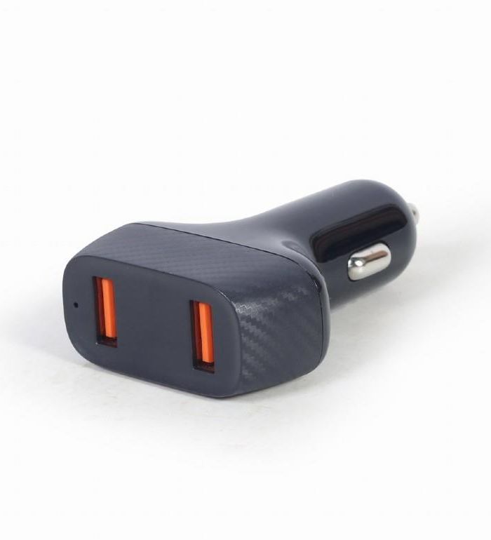 MOBILE CHARGER CAR USB 2PORT/QC3.0 TA-U2QC3-CAR-01 GEMBIRD