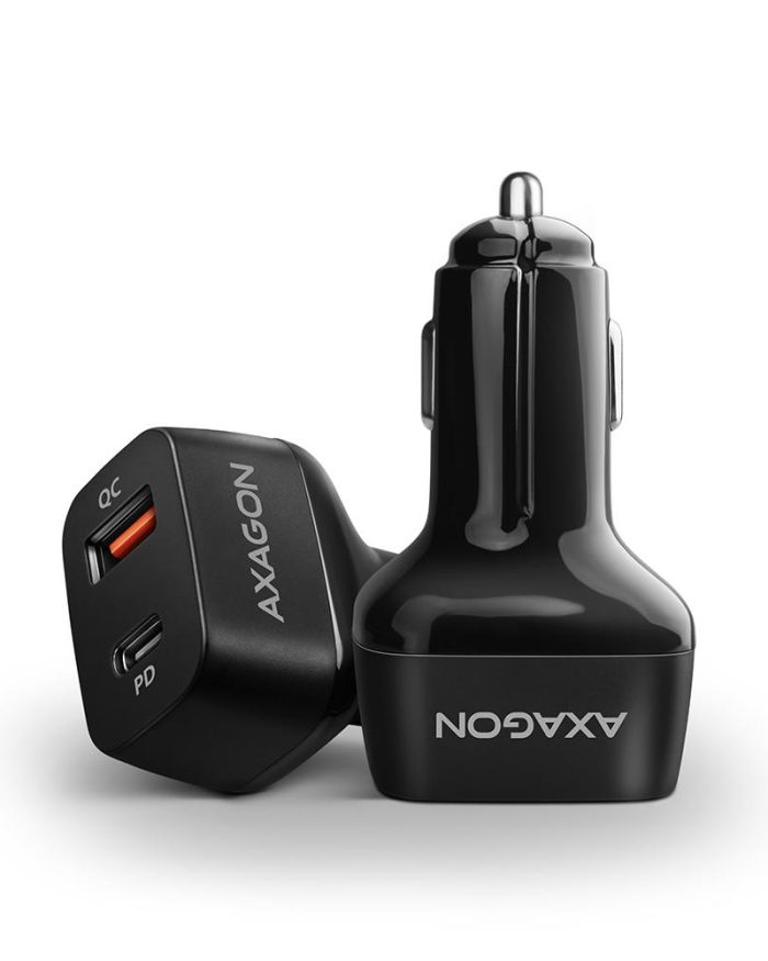 MOBILE CHARGER CAR USB-C 2PORT/38W PWC-PQ38 AXAGON