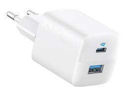 MOBILE CHARGER WALL 323 DUAL/WHITE 33W A2331G21 ANKER